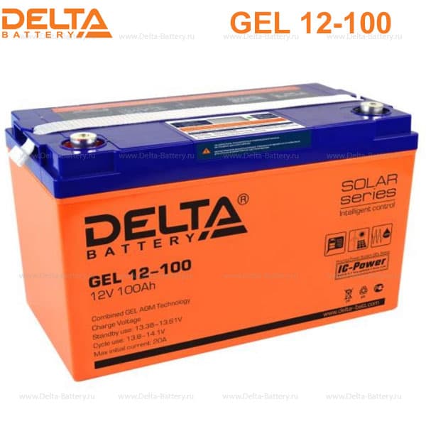 Аккумуляторная батарея Delta GEL 12-100 в Воронеже