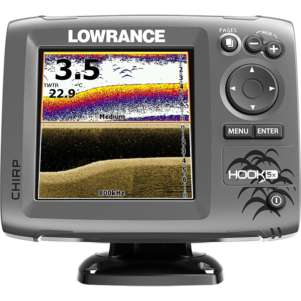 Эхолот Lowrance Hook-5 Mid/High/DownScan в Воронеже