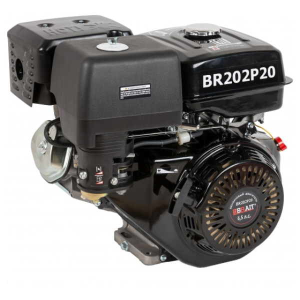 Двигатель 6,5 л.c. d=19мм. Brait BR202P19PRO 03.01.151.035 в Воронеже