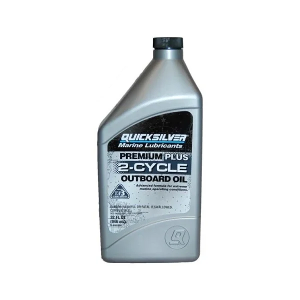 Масло Quicksilver 2-х тактное Premium Plus TC-W3 92-858026QB1 в Воронеже