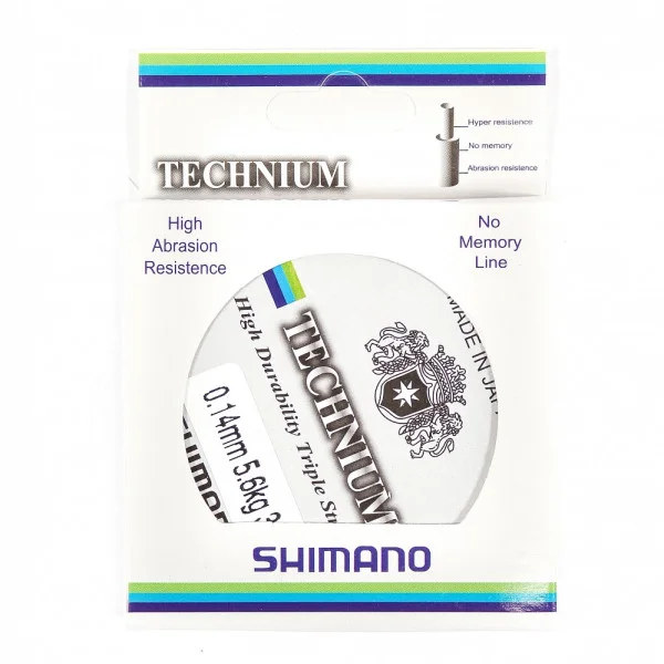 Леска зимняя Shimano Technium 30 м. 0,10 мм в Воронеже