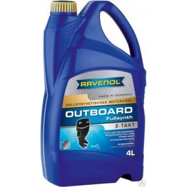 Масло RAVENOL Outboardoel 2T Mineral 4 л в Воронеже