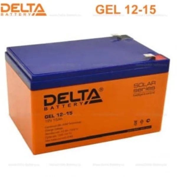 Аккумуляторная батарея Delta GEL 12-15 (12V / 15Ah) в Воронеже